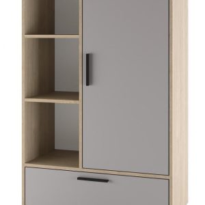 Буфет Ева 800 1С1Я (Дуб Экспресив песочный / Рейн)