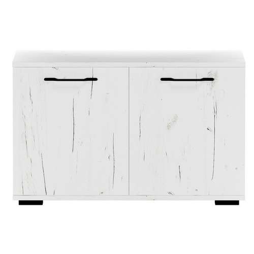 Обувница О-800 Италия (Дуб крафт белый/ дуб крафт белый)