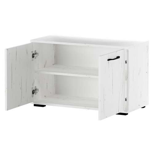 Обувница О-800 Италия (Дуб крафт белый/ дуб крафт белый)