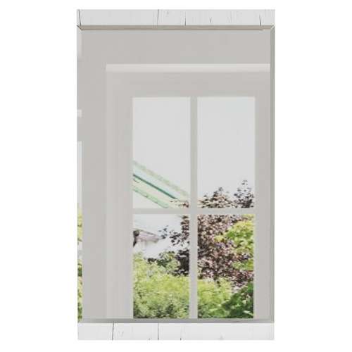 Зеркало З-600 Италия (Дуб крафт белый/ Дуб крафт белый)