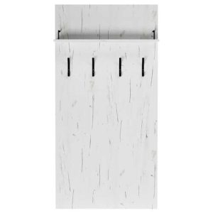 Вешалка В-800 Италия (Дуб крафт белый/Дуб крафт белый)