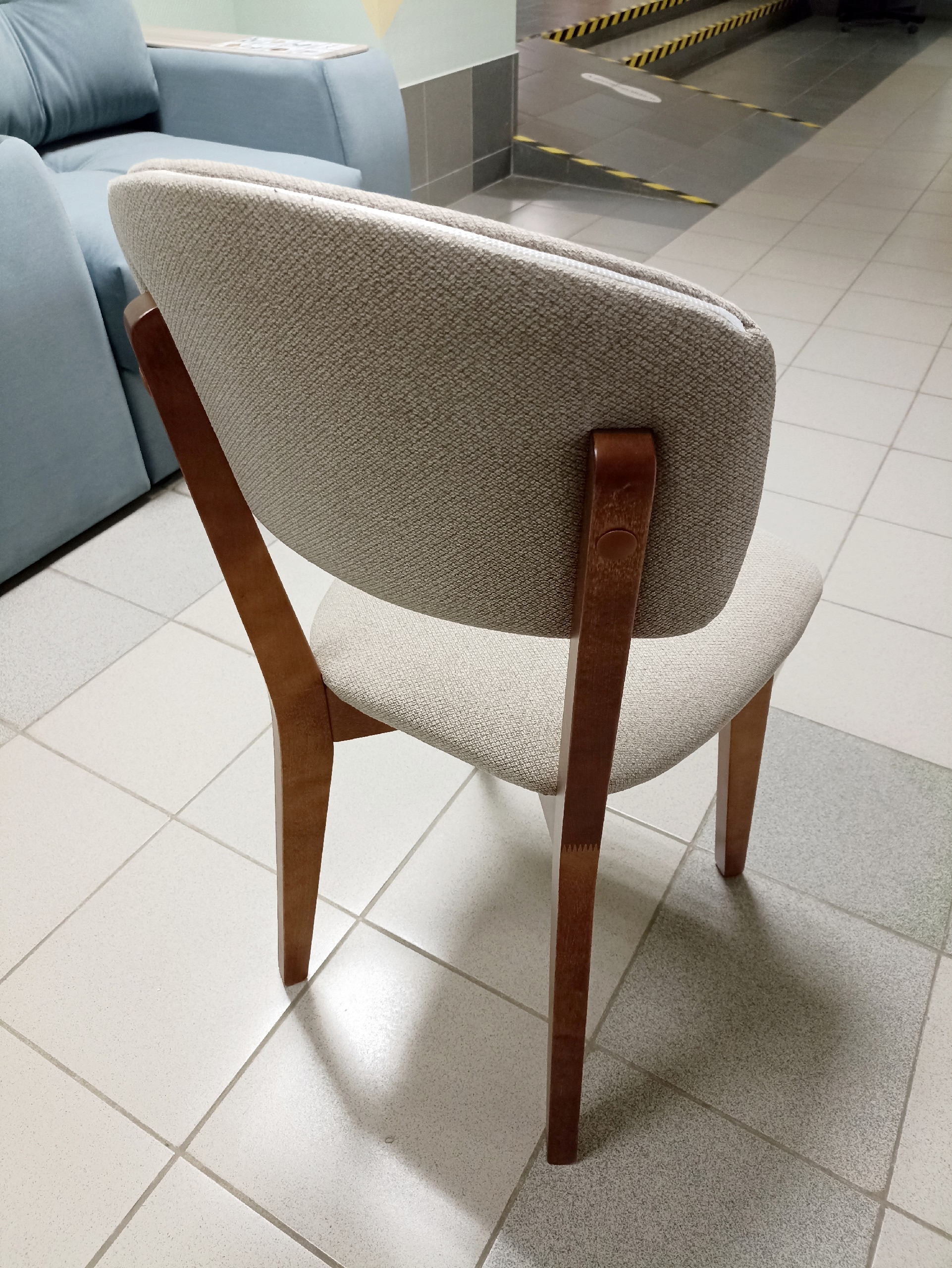 Стул Лотос (LATTE фабио, орех)