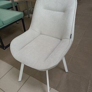 Стул Лайн (Brendy Silver/Белый)