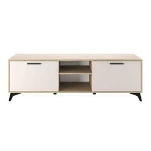 Тумба 1600 2С Ева (Дуб экспресив песочный/ Сатин)